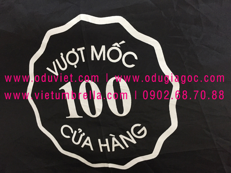 xưởng sản xuất ô dù cầm tay in logo quảng cáo